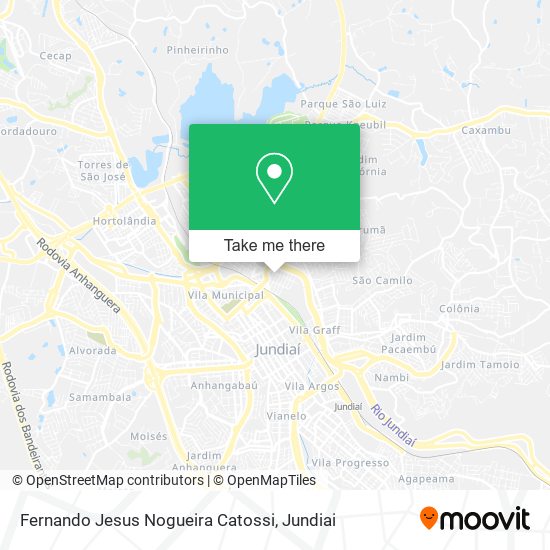 Fernando Jesus Nogueira Catossi map