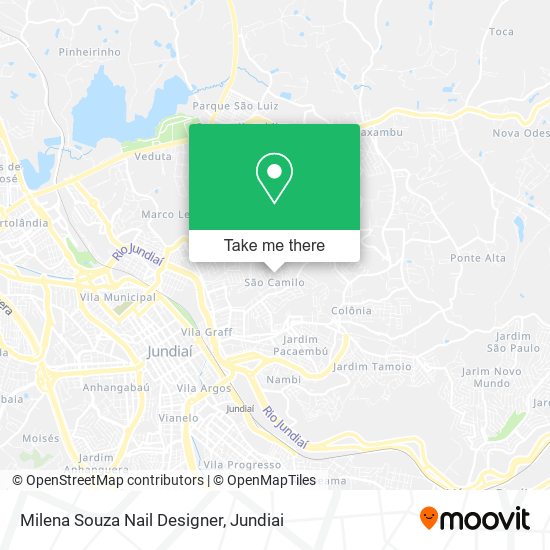 Milena Souza Nail Designer map