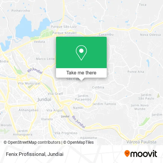 Fenix Profissional map