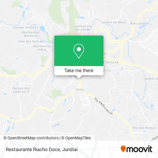 Restaurante Riacho Doce map