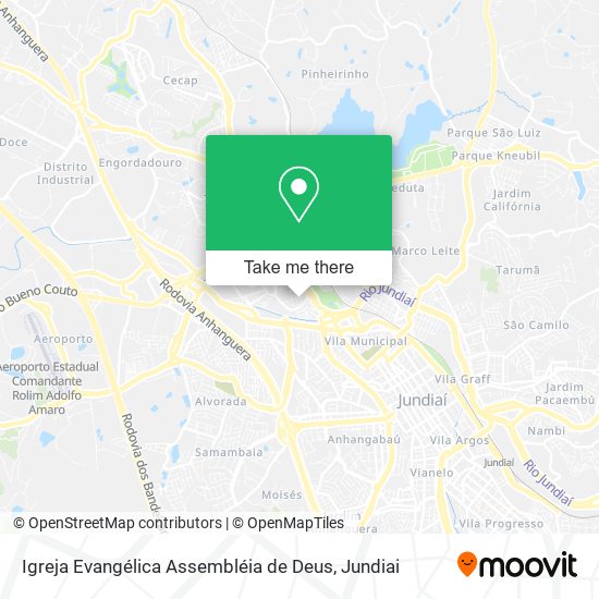 Igreja Evangélica Assembléia de Deus map