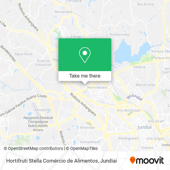 Hortifruti Stella Comércio de Alimentos map