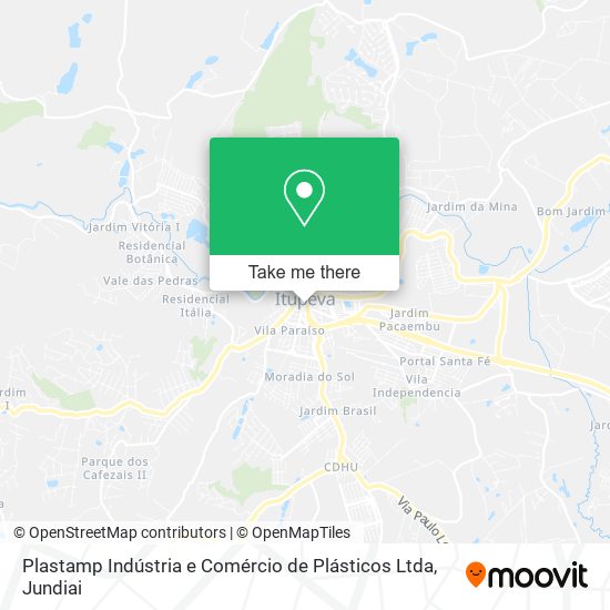 Plastamp Indústria e Comércio de Plásticos Ltda map