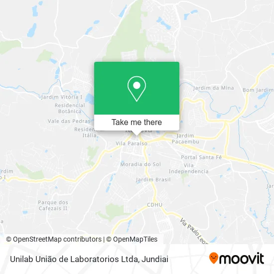 Unilab União de Laboratorios Ltda map