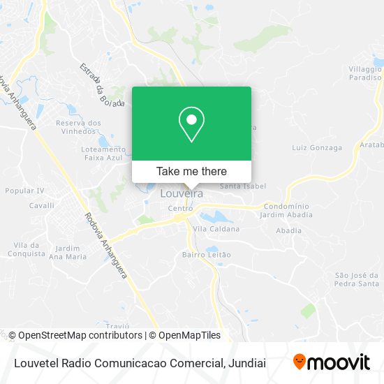 Louvetel Radio Comunicacao Comercial map