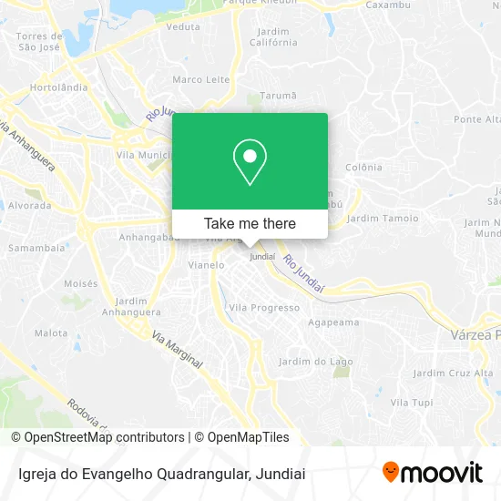 Igreja do Evangelho Quadrangular map