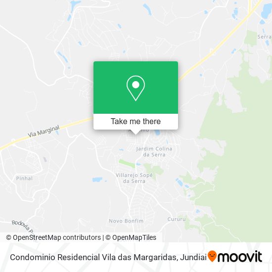 Condominio Residencial Vila das Margaridas map