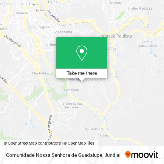 Mapa Comunidade Nossa Senhora de Guadalupe