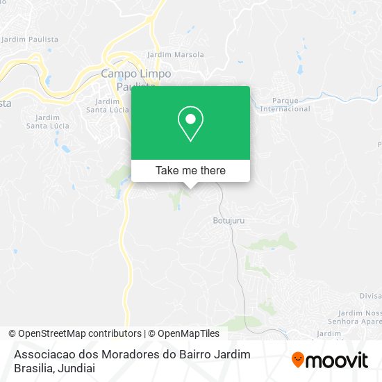 Associacao dos Moradores do Bairro Jardim Brasilia map