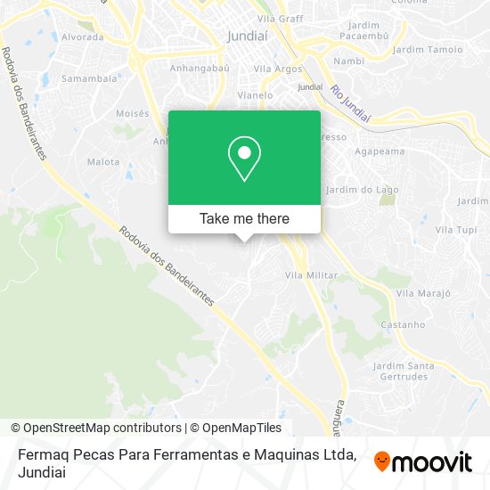 Fermaq Pecas Para Ferramentas e Maquinas Ltda map