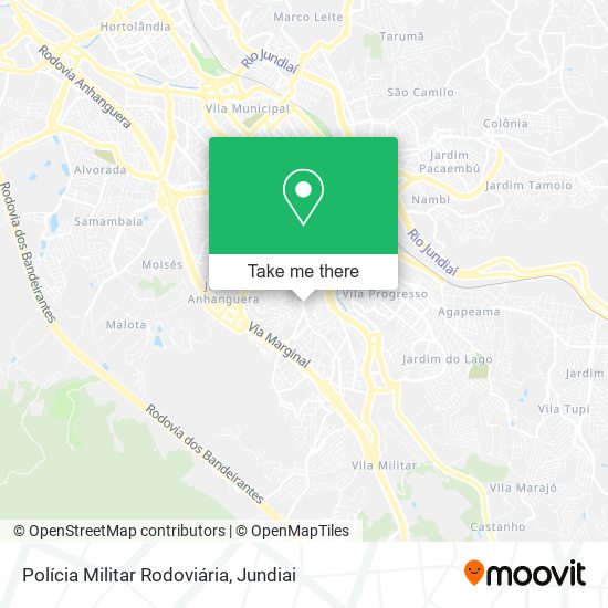 Polícia Militar Rodoviária map