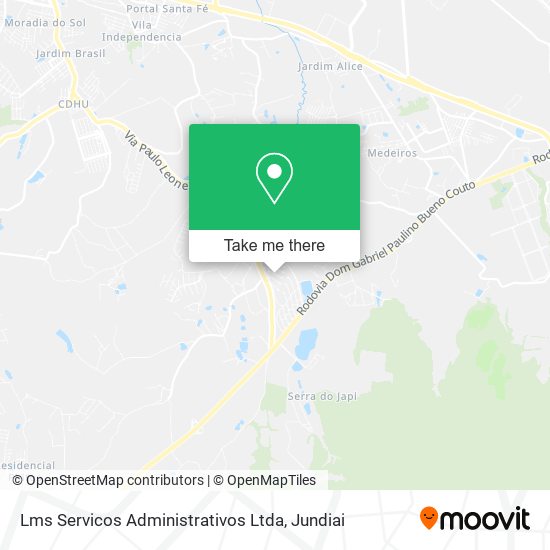 Lms Servicos Administrativos Ltda map