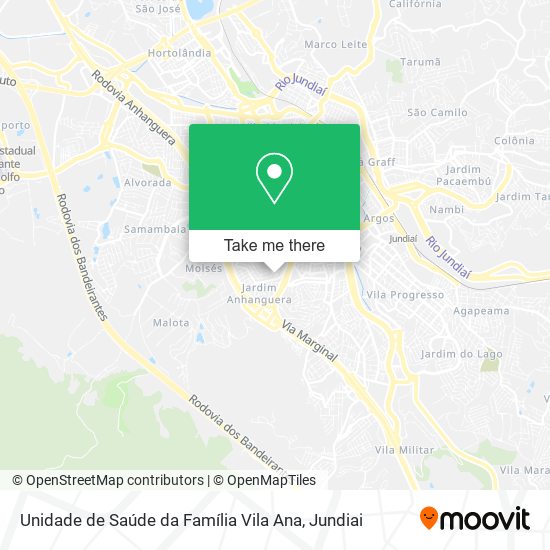 Unidade de Saúde da Família Vila Ana map