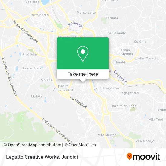 Legatto Creative Works map