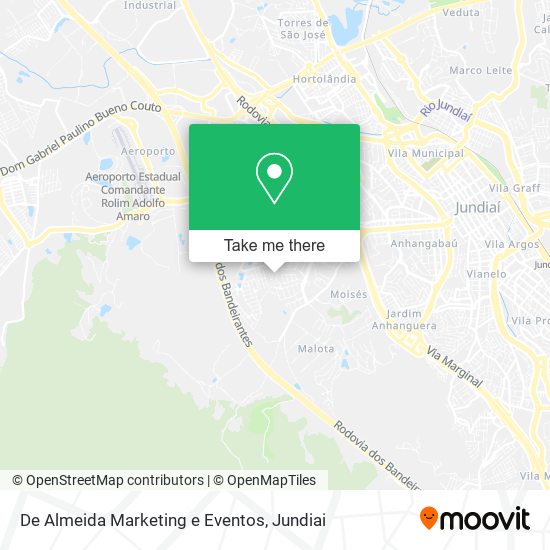 De Almeida Marketing e Eventos map