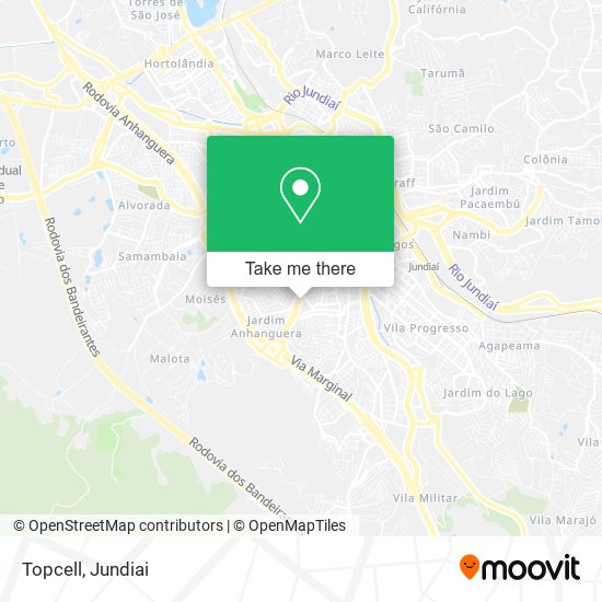 Topcell map