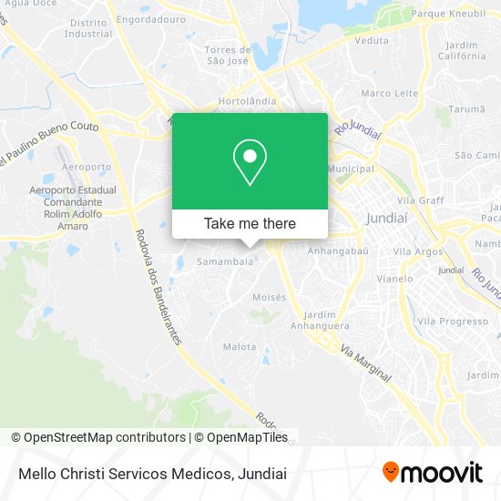 Mello Christi Servicos Medicos map