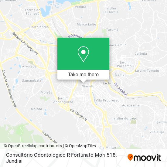 Consultório Odontológico R Fortunato Mori 518 map