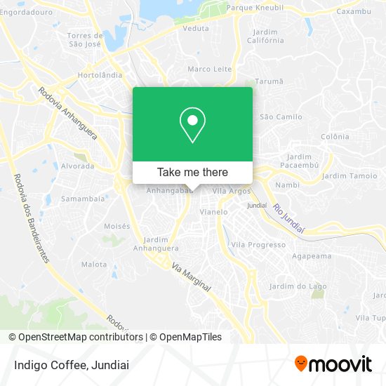 Indigo Coffee map