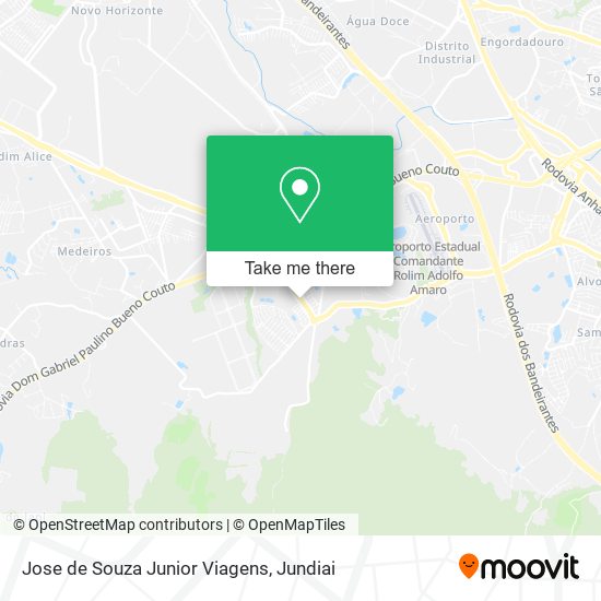 Mapa Jose de Souza Junior Viagens