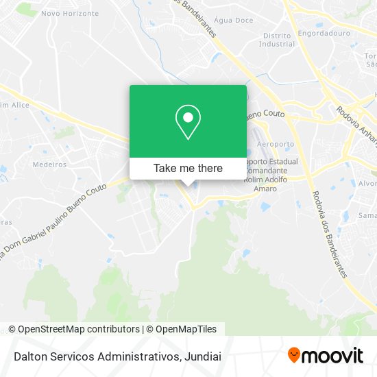 Dalton Servicos Administrativos map