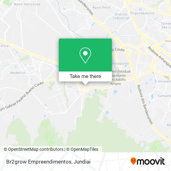 Mapa Br2grow Empreendimentos