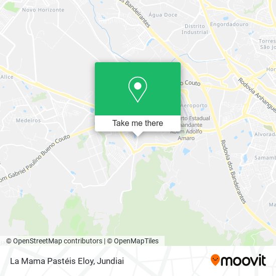 La Mama Pastéis Eloy map