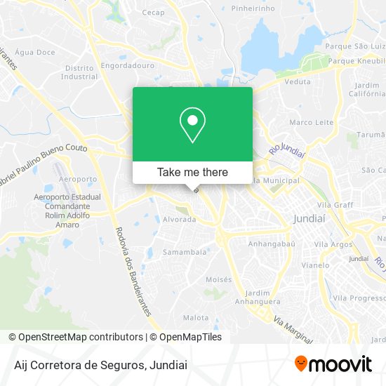 Aij Corretora de Seguros map