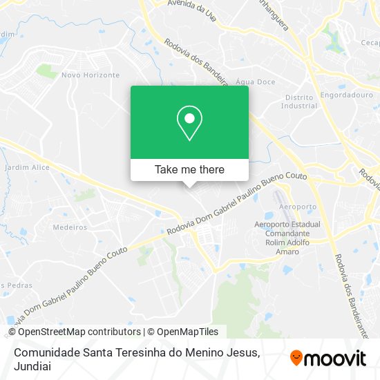 Mapa Comunidade Santa Teresinha do Menino Jesus