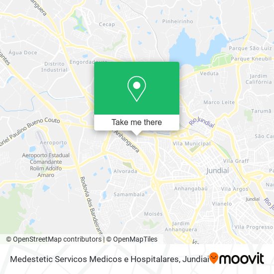 Mapa Medestetic Servicos Medicos e Hospitalares