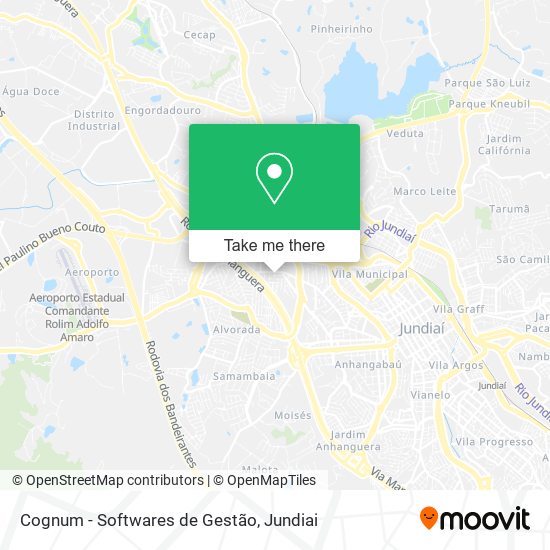 Cognum - Softwares de Gestão map