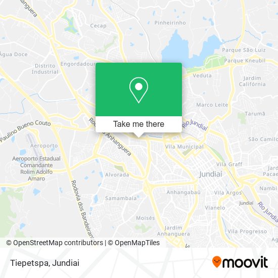 Tiepetspa map