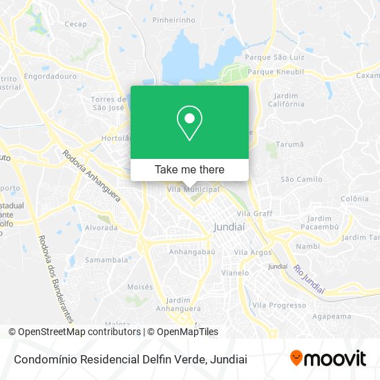 Condomínio Residencial Delfin Verde map