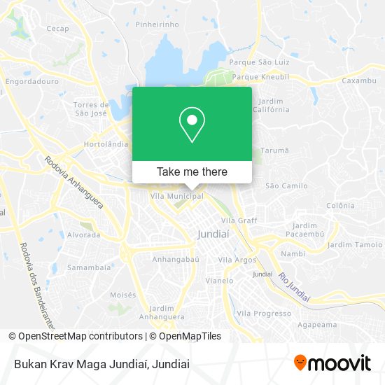 Bukan Krav Maga Jundiaí map