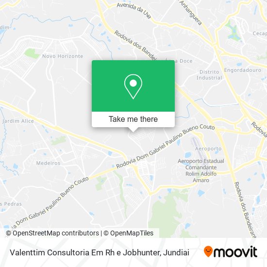 Valenttim Consultoria Em Rh e Jobhunter map