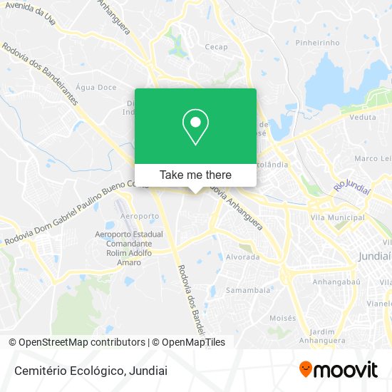 Cemitério Ecológico map