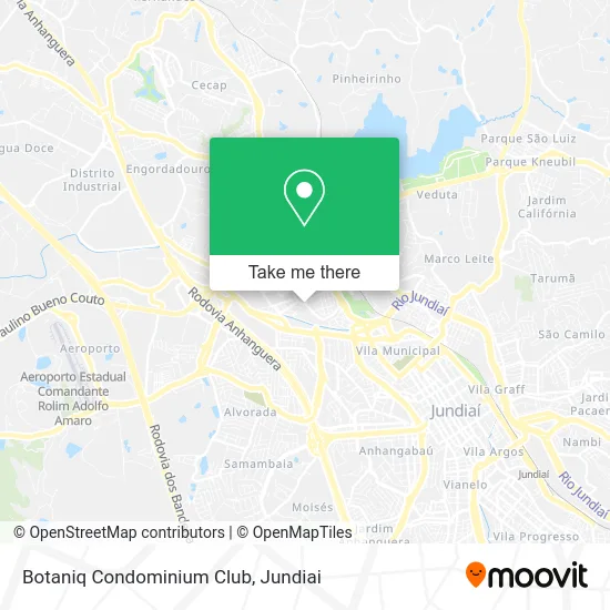 Botaniq Condominium Club map