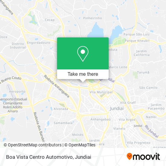 Boa Vista Centro Automotivo map