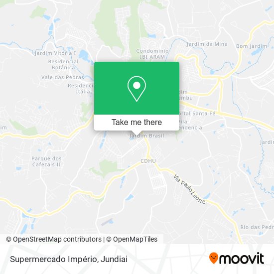 Supermercado Império map