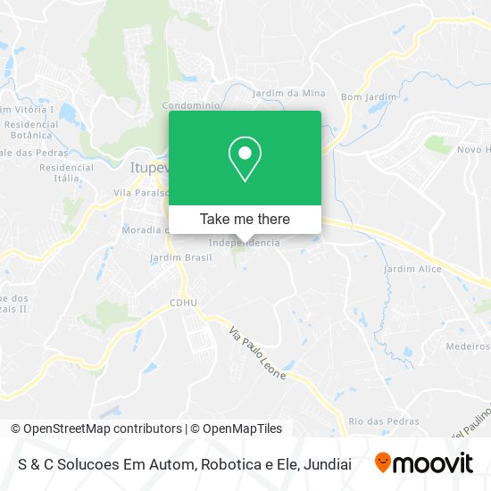 S & C Solucoes Em Autom, Robotica e Ele map