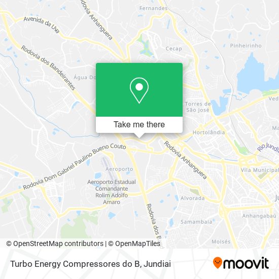 Turbo Energy Compressores do B map