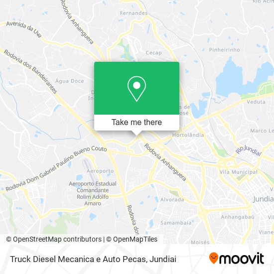 Truck Diesel Mecanica e Auto Pecas map