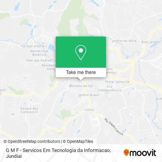 G M F - Servicos Em Tecnologia da Informacao map