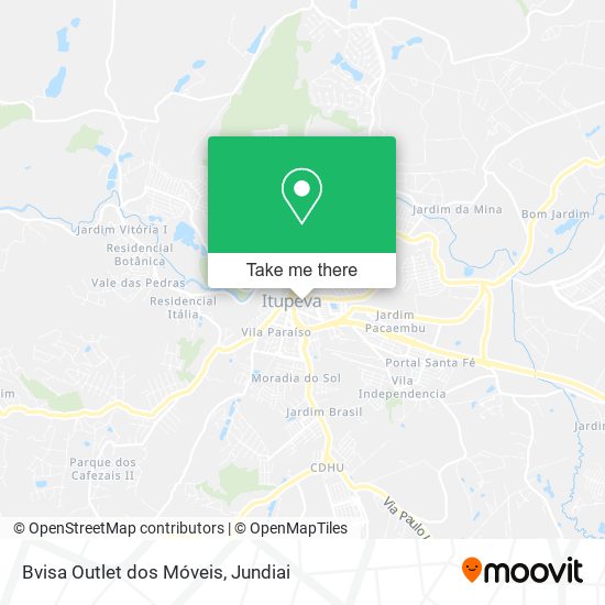 Bvisa Outlet dos Móveis map
