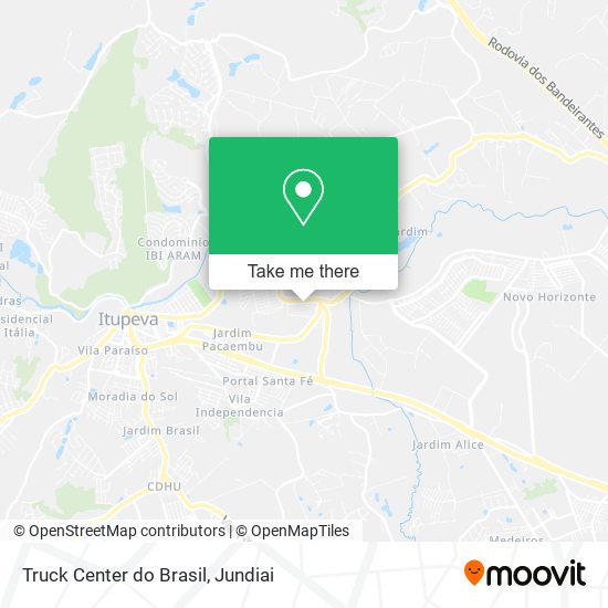 Truck Center do Brasil map