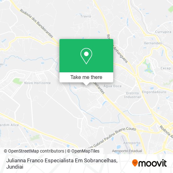 Mapa Julianna Franco Especialista Em Sobrancelhas