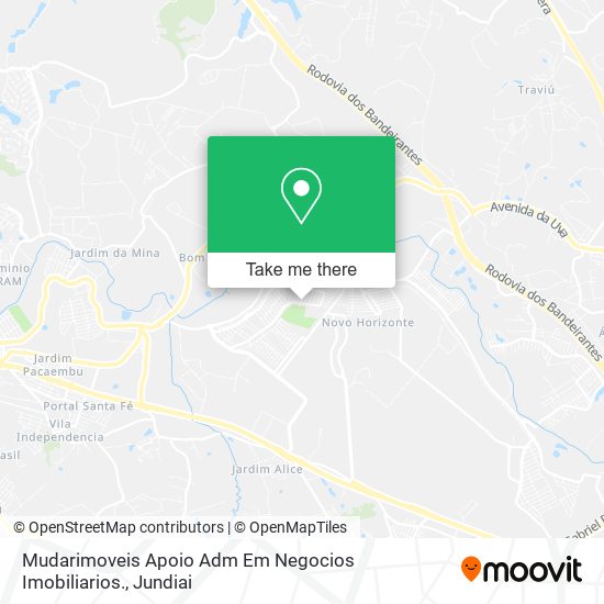 Mapa Mudarimoveis Apoio Adm Em Negocios Imobiliarios.