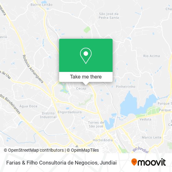 Mapa Farias & Filho Consultoria de Negocios