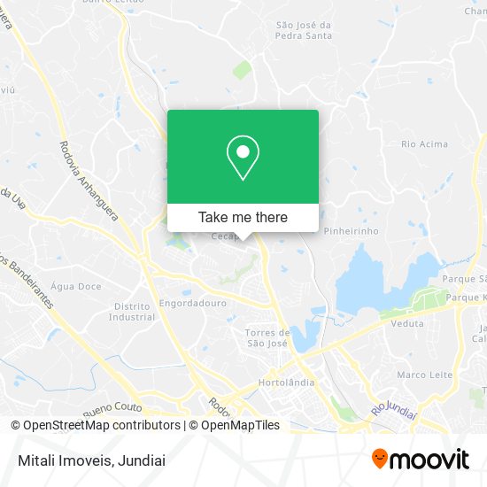 Mitali Imoveis map