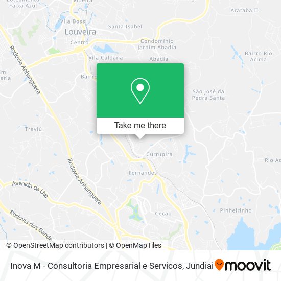 Inova M - Consultoria Empresarial e Servicos map